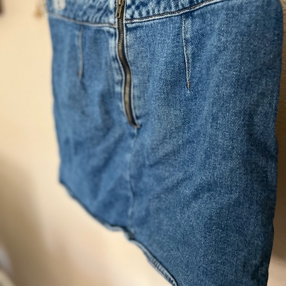 Pacsun Jean Skirt With Zipper In Front - Picture 2 of 7